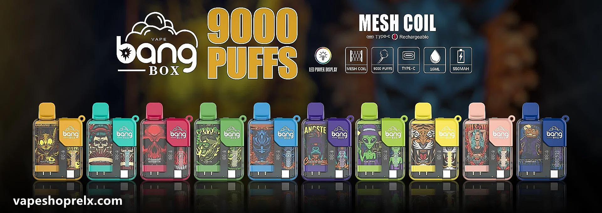Bang BOX 9000 Puffs